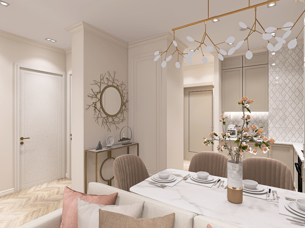 Дизайн-проект 2х комнатной квартиры