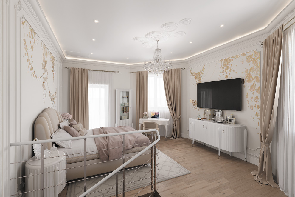 Проект спальни для девочки