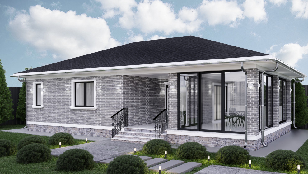 Визуализация построек на участке в Минском районе, д. Слабода