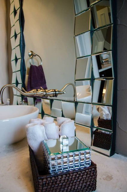 Modern Edge transitional-bathroom