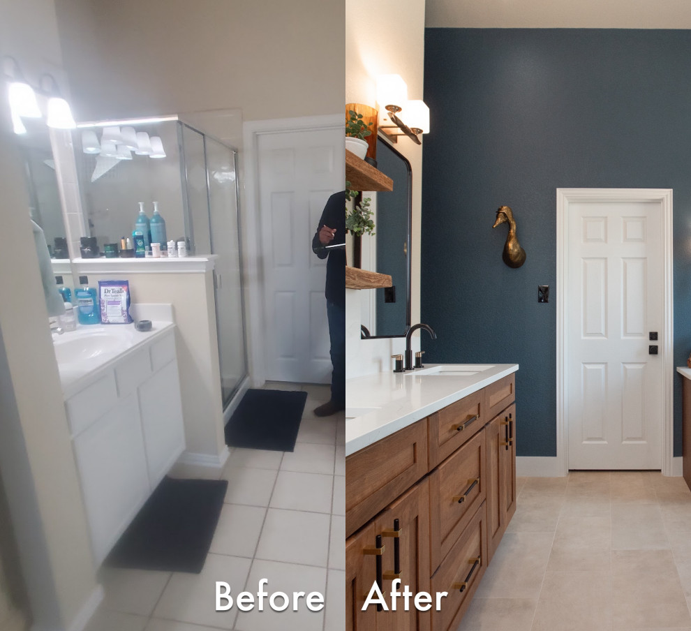 Blue Winged Teal - Master Bathroom
