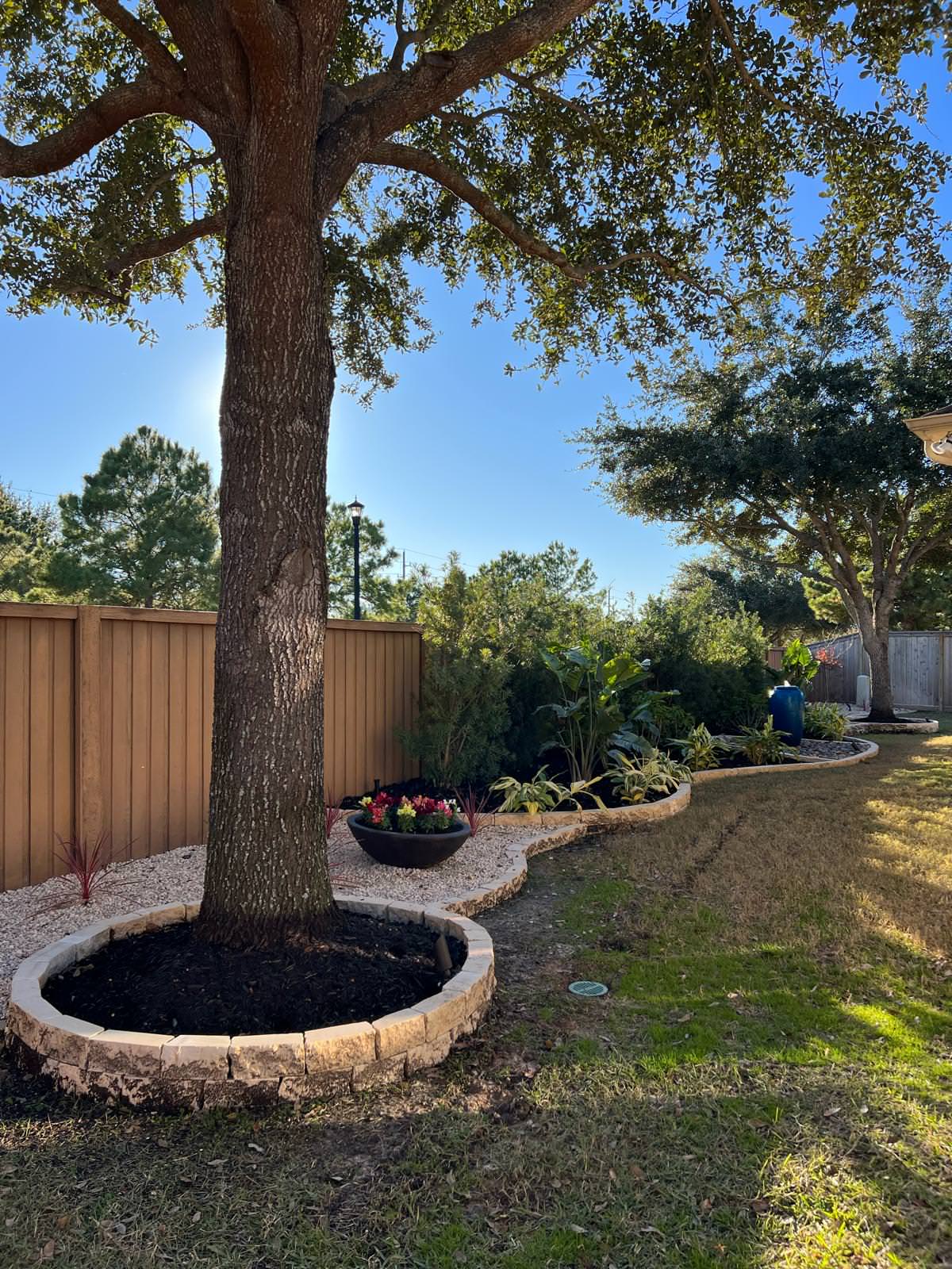 Putting Green, Backyard Paradise and Front yard Makeover in Fulshear!