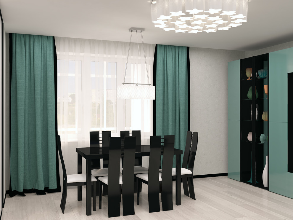 Квартира в палитре "Гауди"