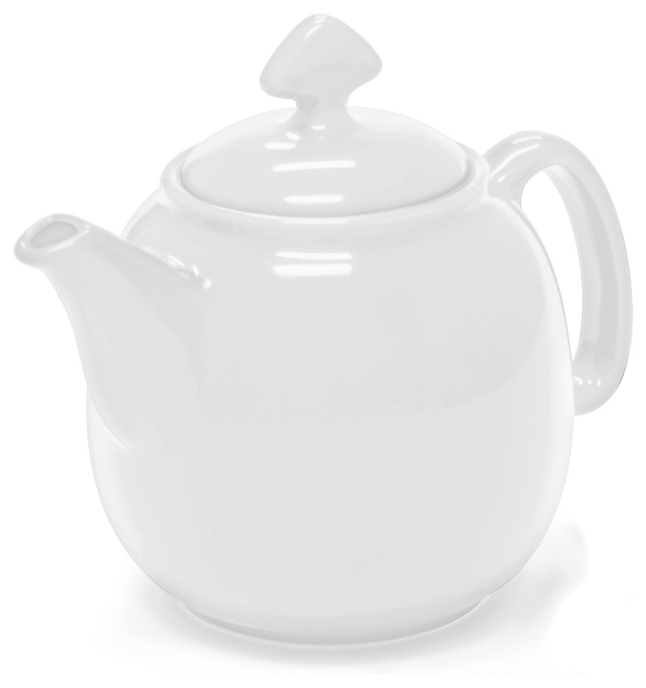 Chantal Small Classic Teapot, White, .75 Qt.