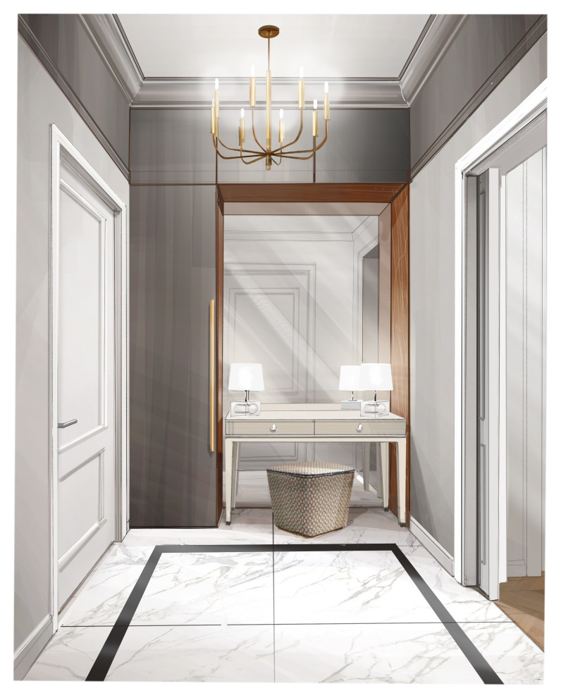 Интерьер квартиры современная классика