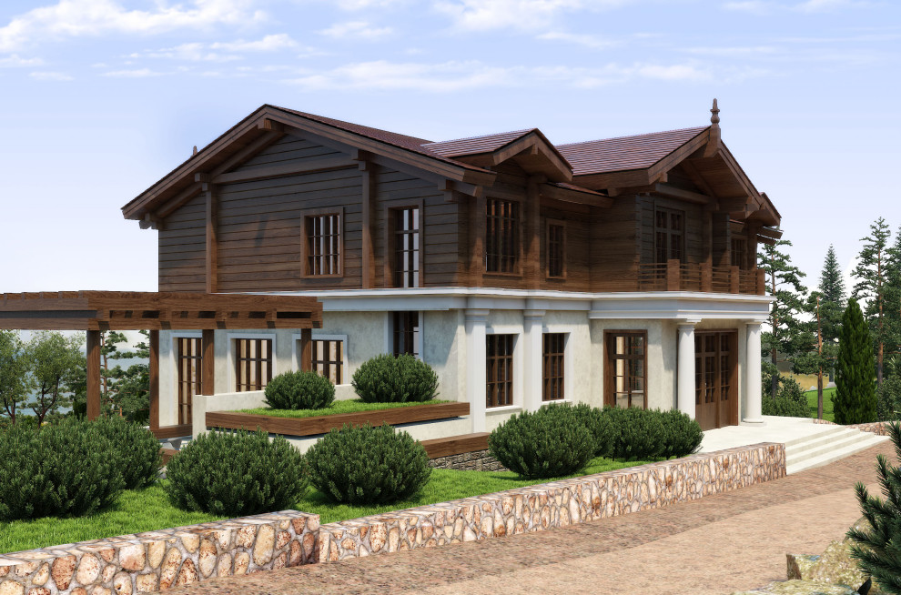 Индивидуальный жилой дом в п. Отрадное, Крым