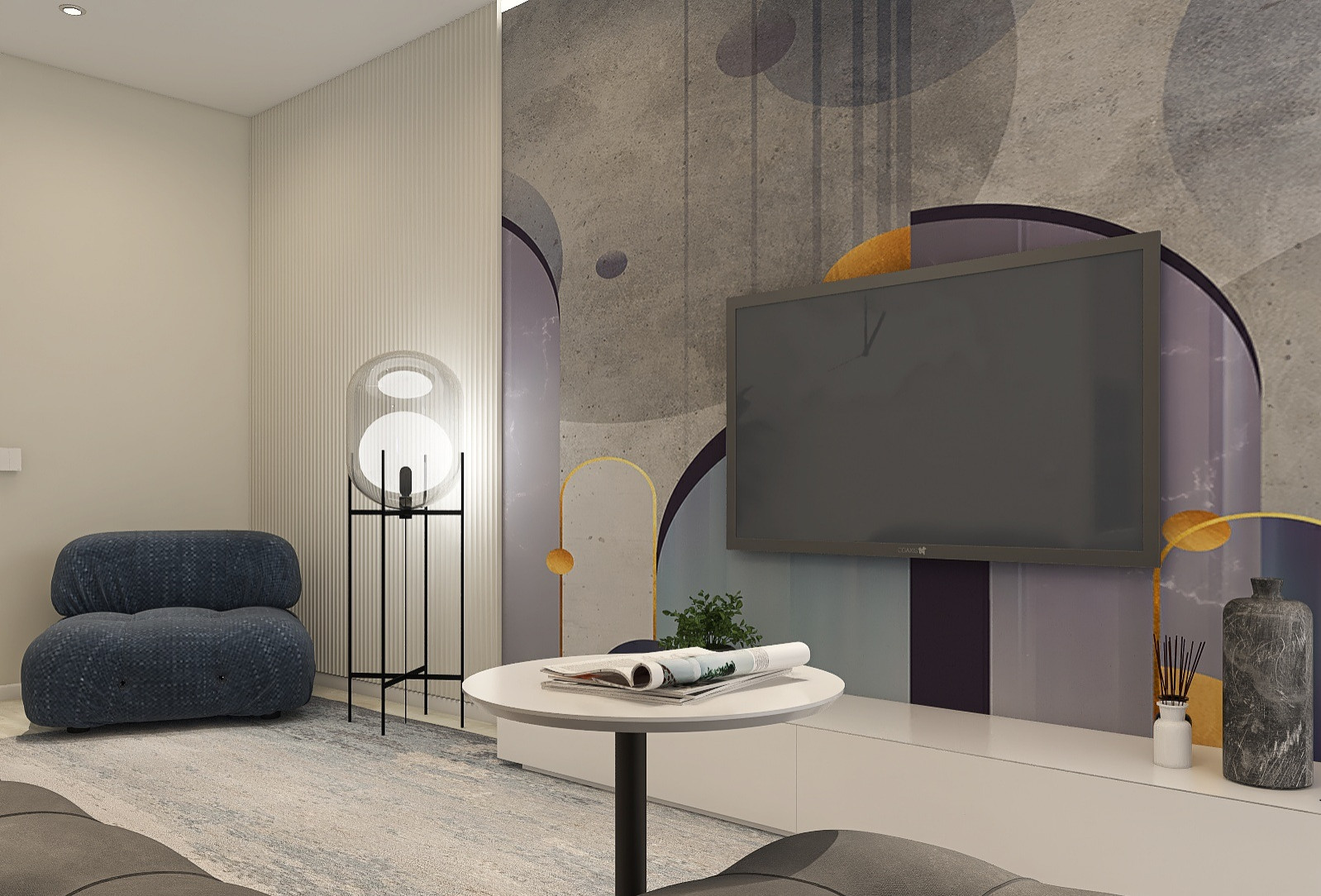 Трехкомнатная квартира в современном стиле