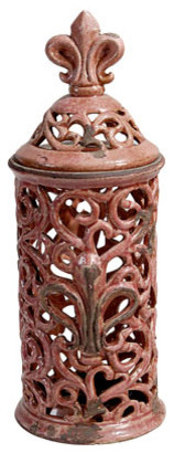D6.3"x17.1" Decorative Jar, Set of 4