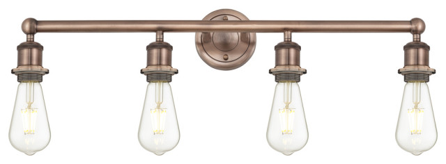 Innovations Edison 4 27" Bath Vanity-Light Antique Brass - Industrial ...