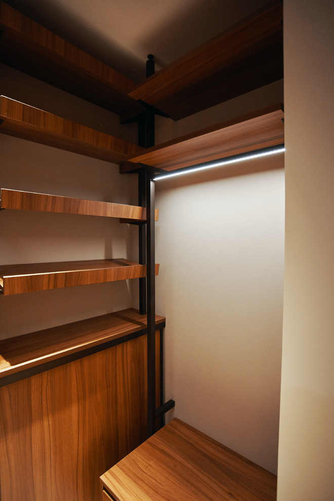 raumplus в интерьере квартиры на Минской, гардеробная UNO коридор