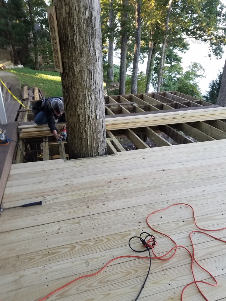 Lininger Deck rebuild