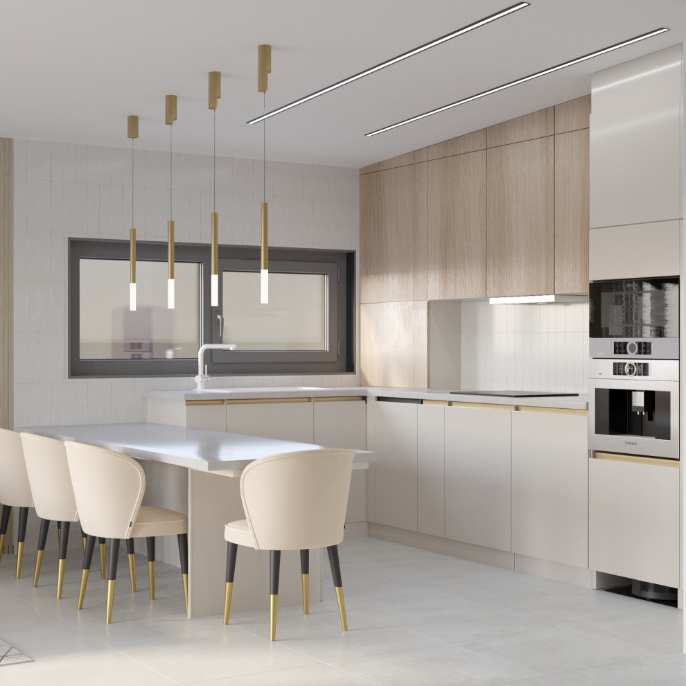 Дизайн проект для семьи из четырех человек