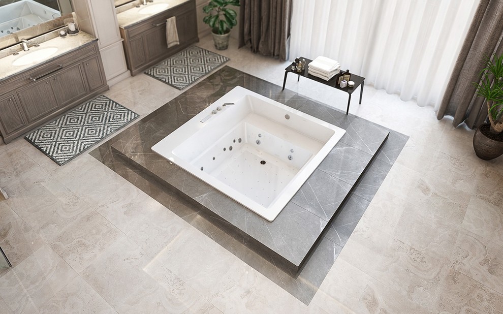 Lacus-Spa Встраиваемая Гидромассажная Ванна от Viva Lusso