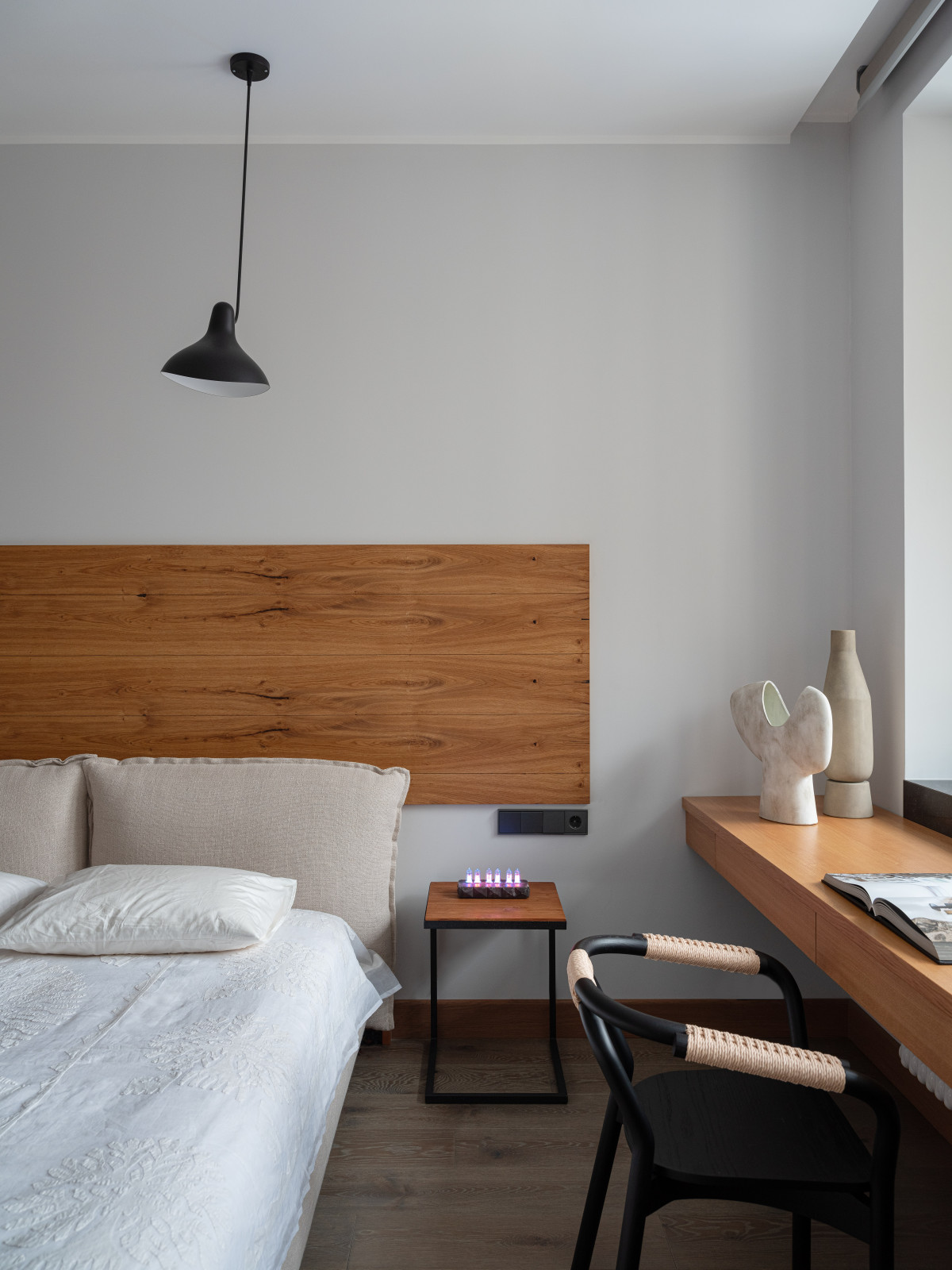 Минималистичная квартира в Москве 117 кв. м