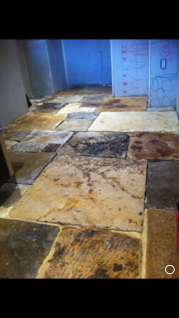 Kitchen Stone Floor