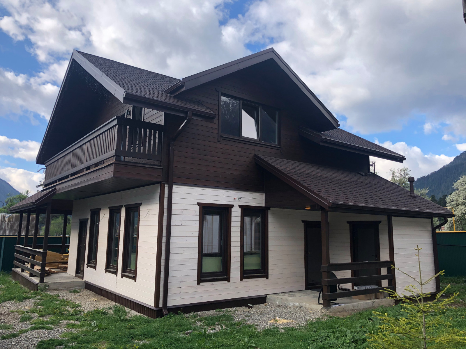 Шале в австрийском стиле в Архызе