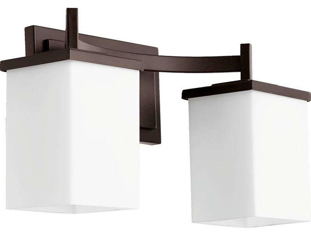 Quorum Lighting 5084 2 Delta Bathroom Light Transitional Quorum Lighting 5084 2 86 Delta Bathroom Light Oiled Bronze