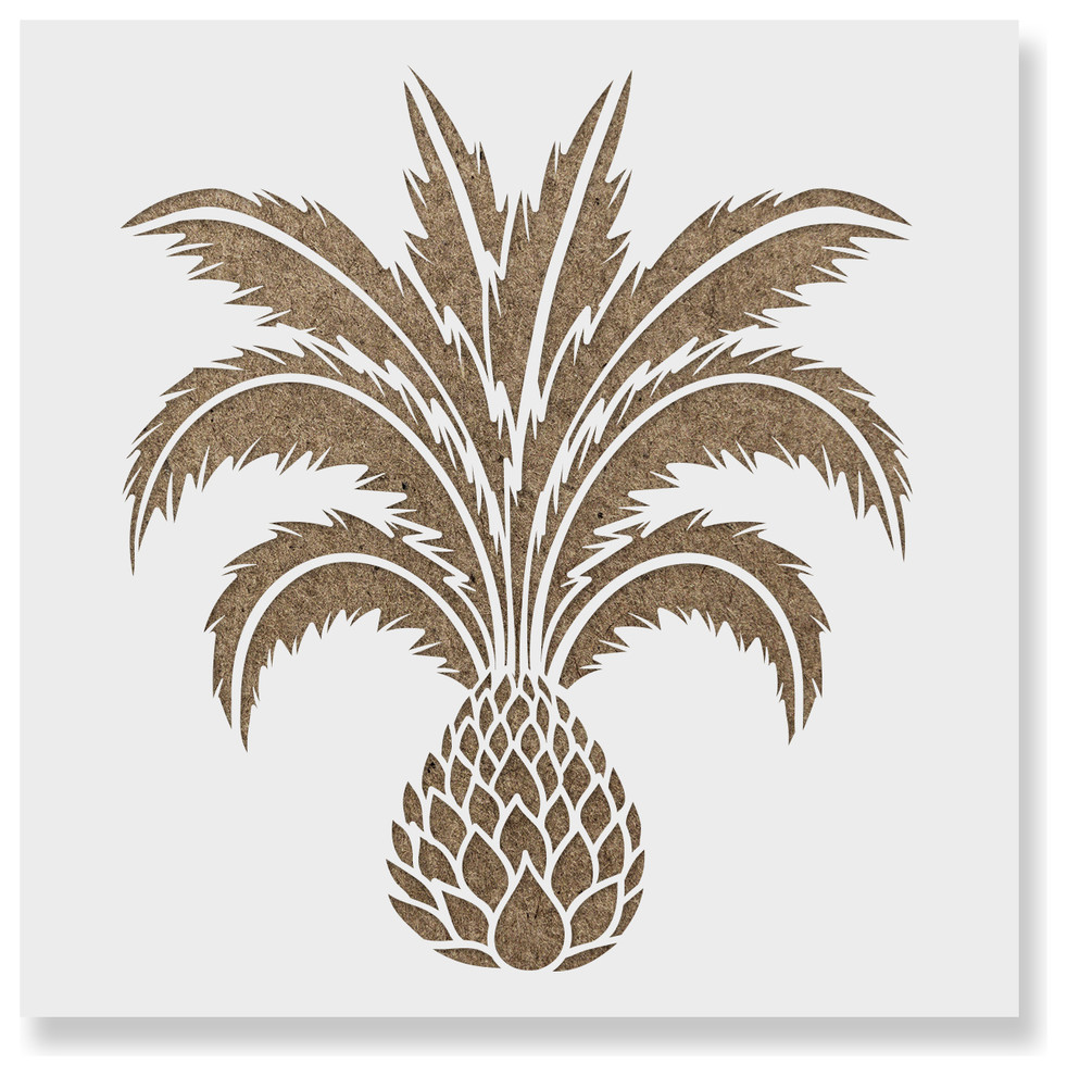 Palm Tree Stencil on Reusable Mylar for Crafts Tropical Wall