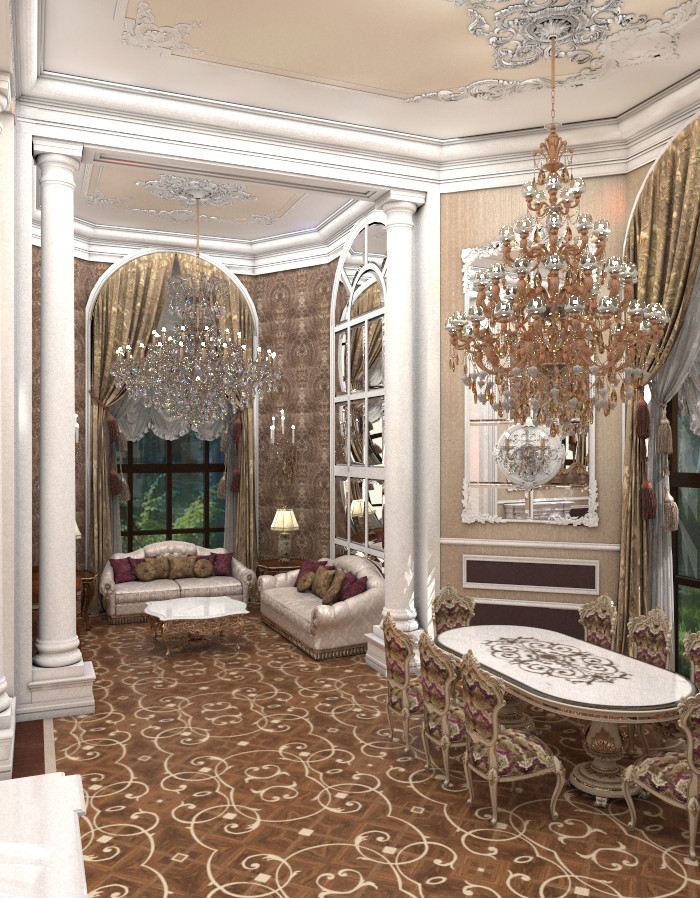 Гостиная-столовая