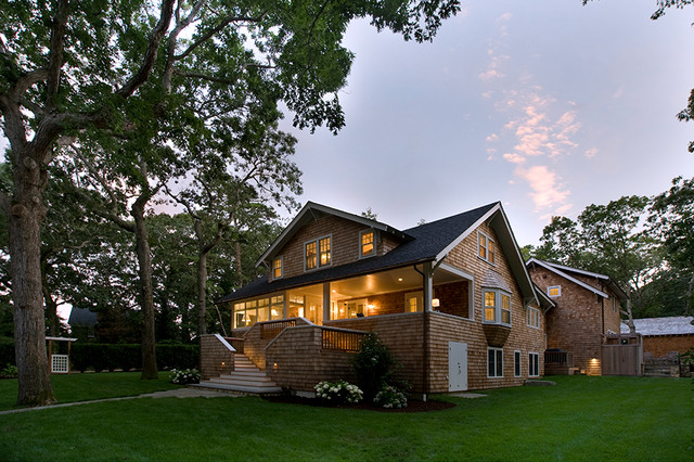 Martha's Vineyard Cottage Renovation transitional-exterior