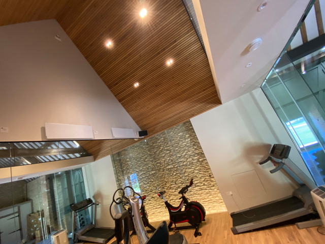 Meticulous Barn Conversion industrial-home-gym