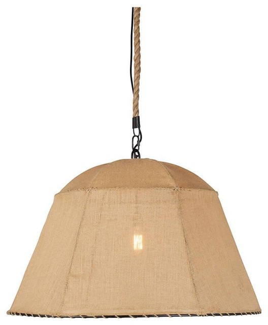 Burlap Dome Pendant Large Farmhouse Lighting By Rustic Home Furnishings - Burlap Pendant Lighting Burlap Dome Pendant Large Farmhouse Lighting By Rustic Home Furnishings - Burlap Pendant Lighting