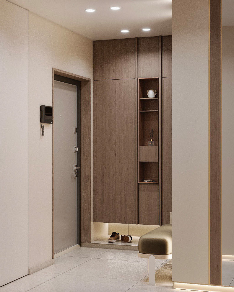 Современный интерьер для молодой семьи, 100 м2