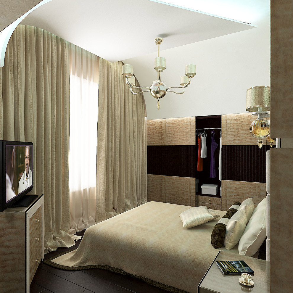 Спальня и санузел на мансардном этаже