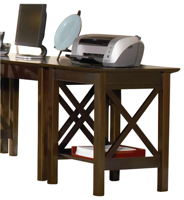 Atlantic Furniture Lexington Printer Stand In Antique Walnut Atlantic Furniture Lexington Printer Stand In Antique Walnut