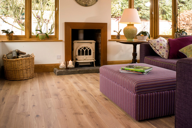 Wood Flooring contemporary-living-room