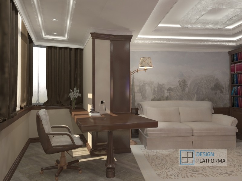 Четырёхкомнатная квартира в г. Москва