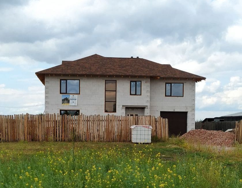 Дом из газобетона "Семья 330"