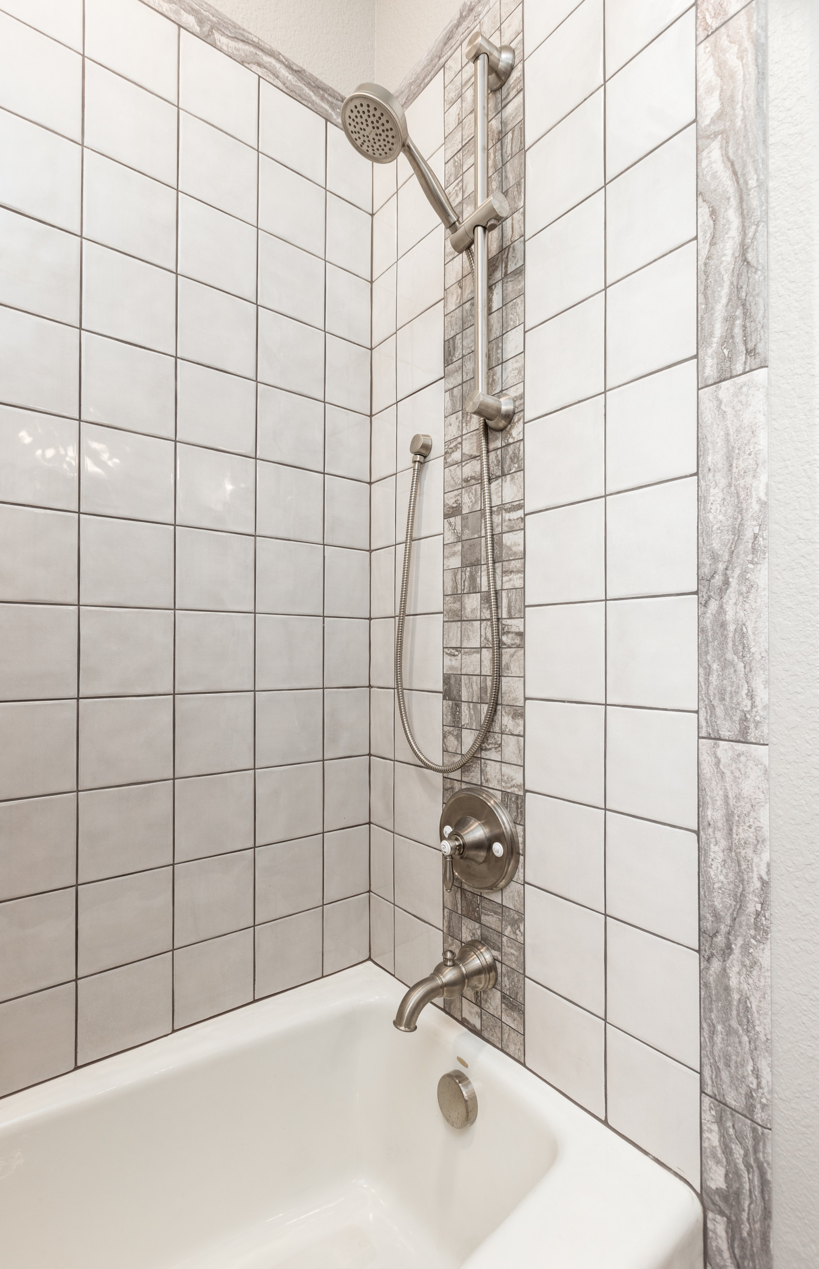 Master and guest bathrooms
