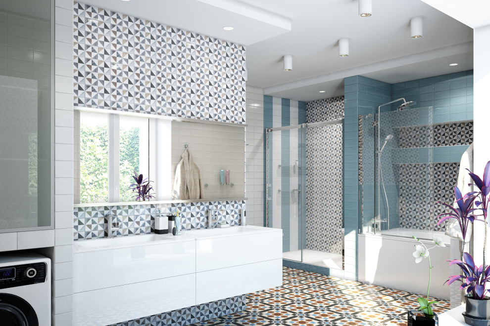 Дом для молодой пары.Ванная комната