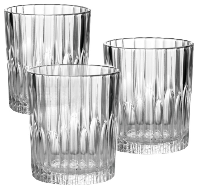 Duralex Manhattan Glass Tumbler, Set of 6 Contemporary Everyday