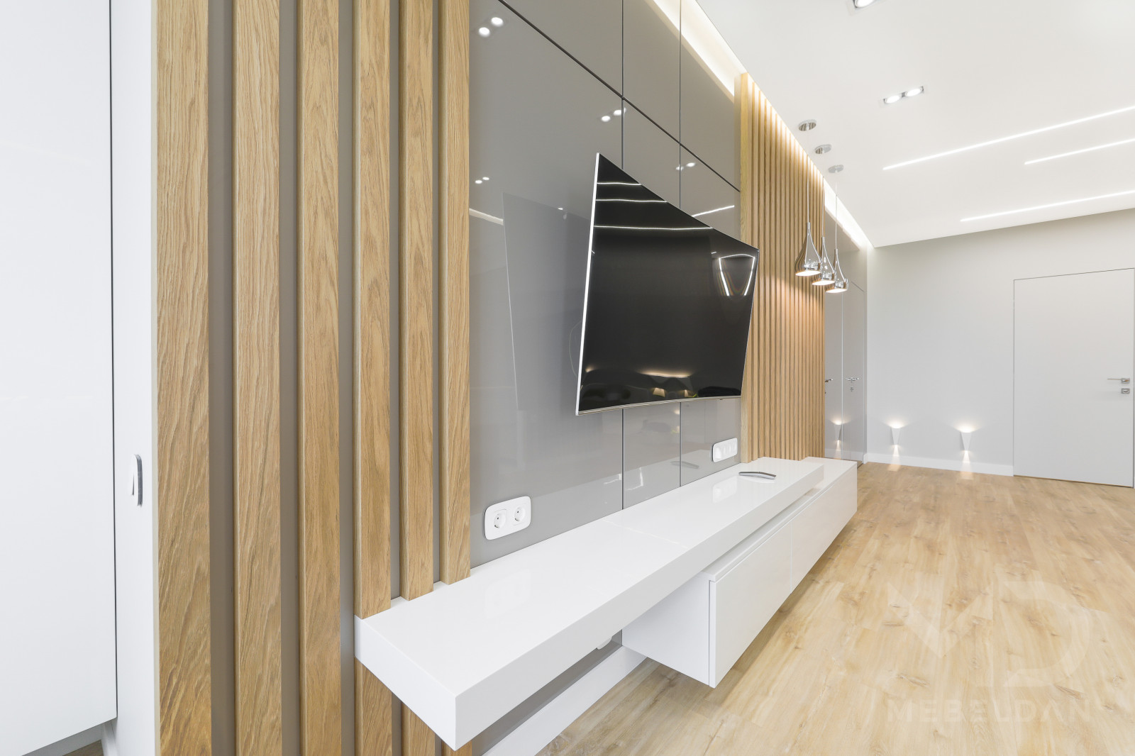 Мебель в стиле минимализм для квартиры 90м2