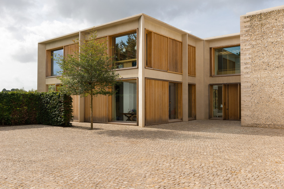Inspiration for a modern exterior in Oxfordshire.