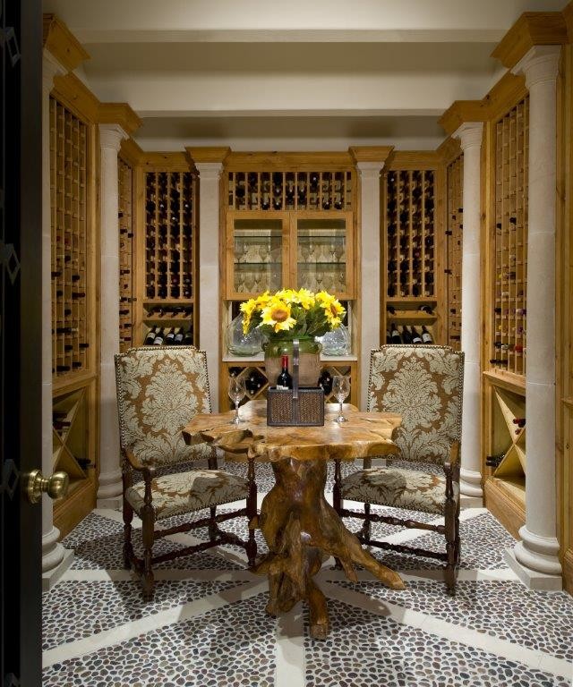 Photo of a wine cellar in Dallas.