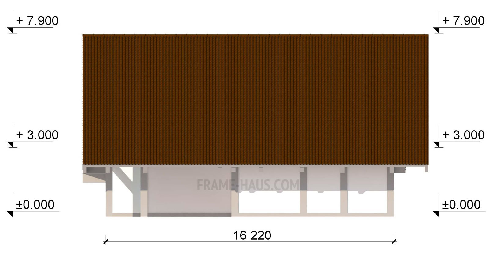 Фахверковый дом 350 м2
