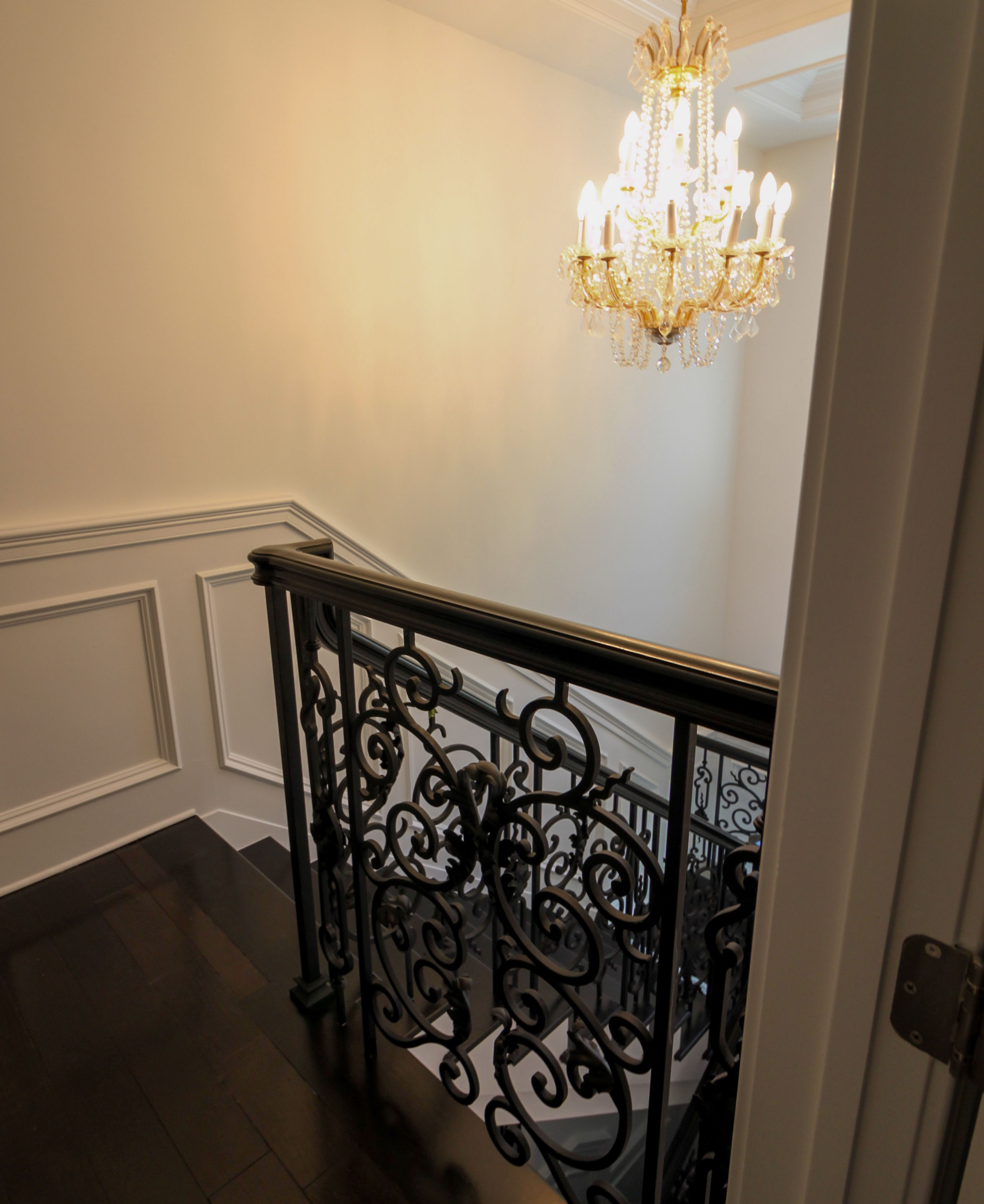 92_Grand Double Staircase in Exquisite Custom Home, Great Falls VA 22066
