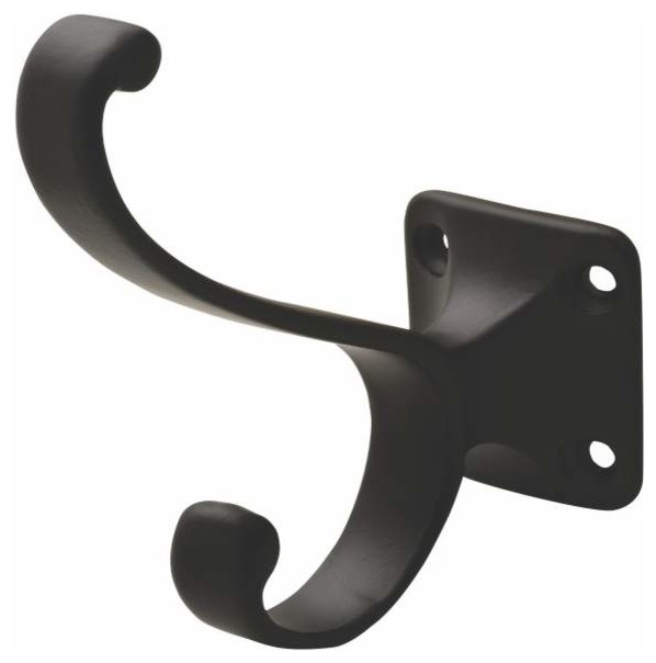 Hafele Coat Hook Brass Polished Chrome 32mm X 80mm X 90mm Robe