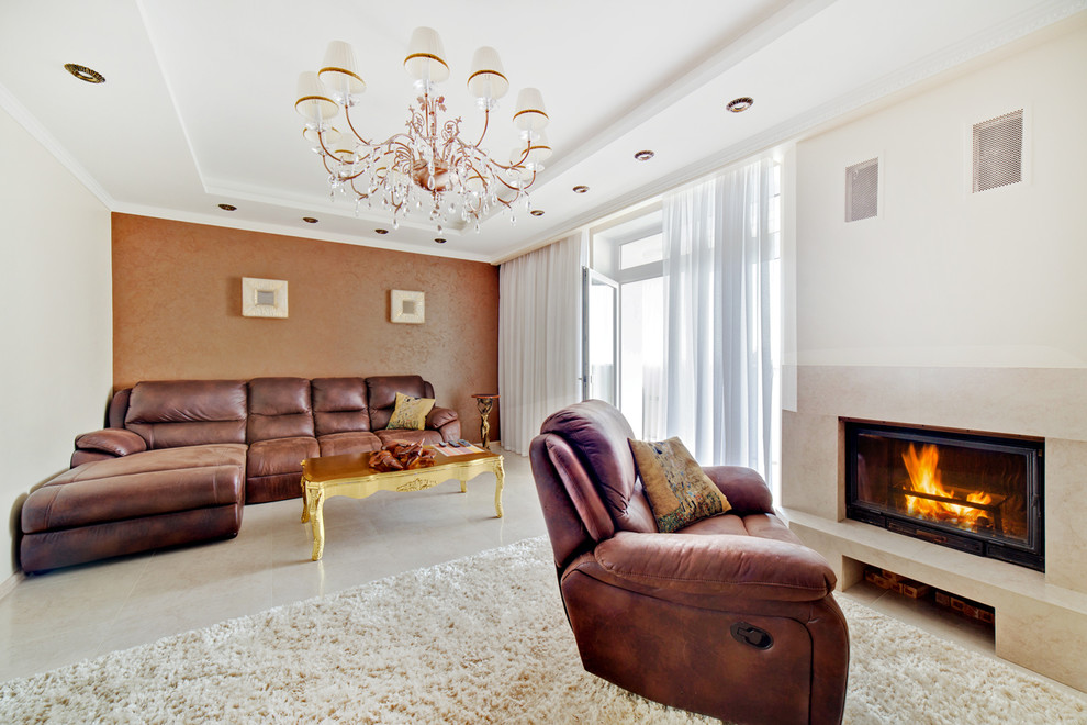 Трехкомнатная квартира с гардеробной и двумя ванными