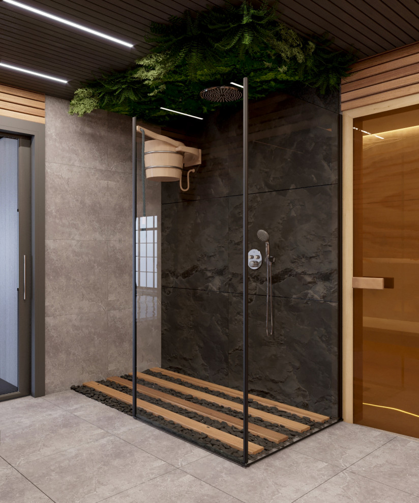 Душевая зона