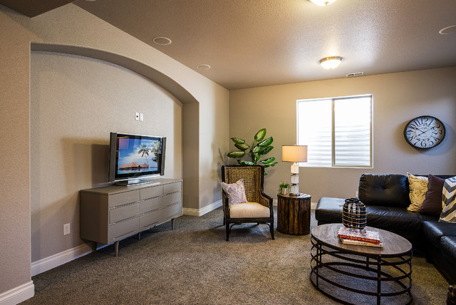 Evergreen modern-keller