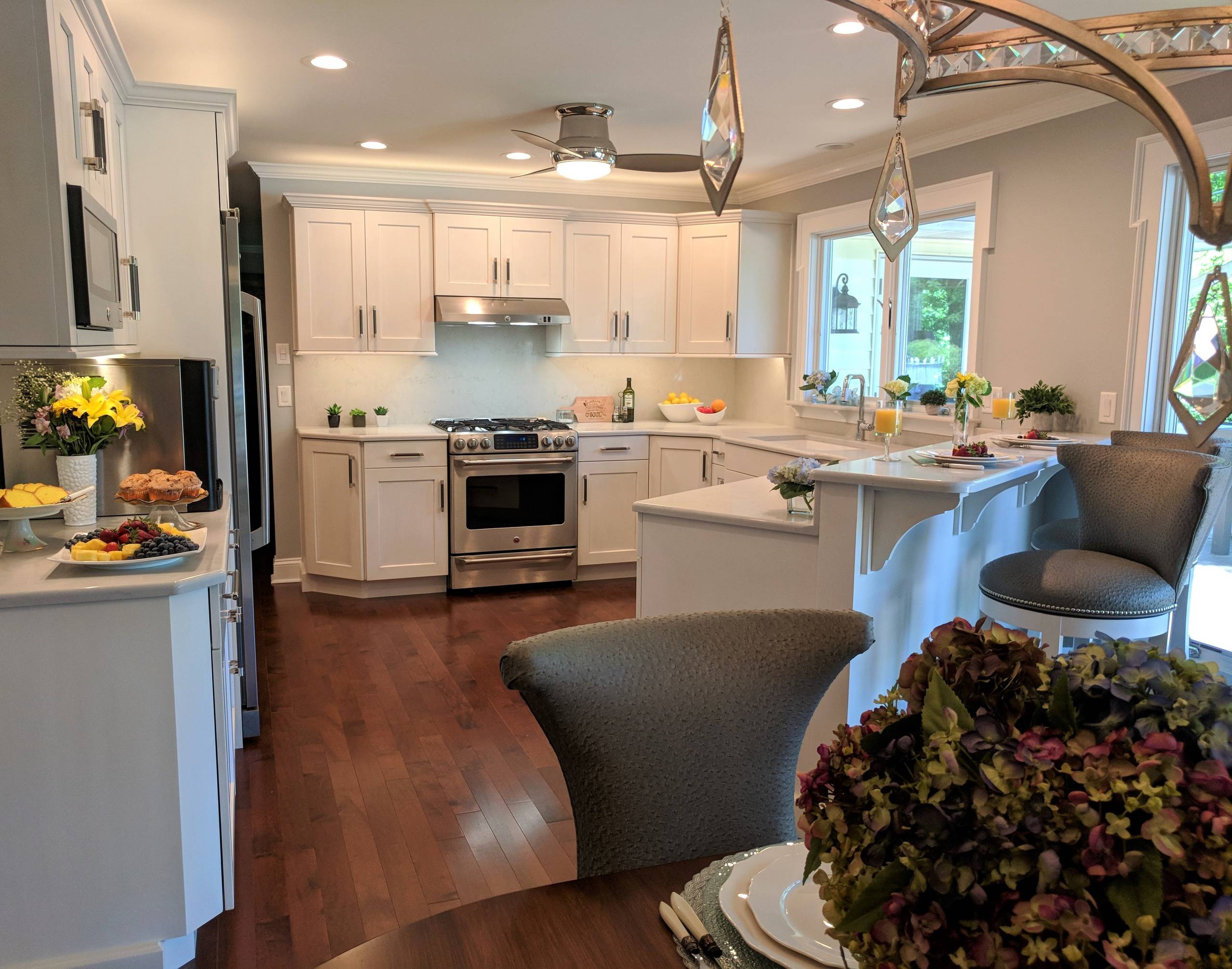 White & Bright Dillsburg, PA Kitchen Remodel