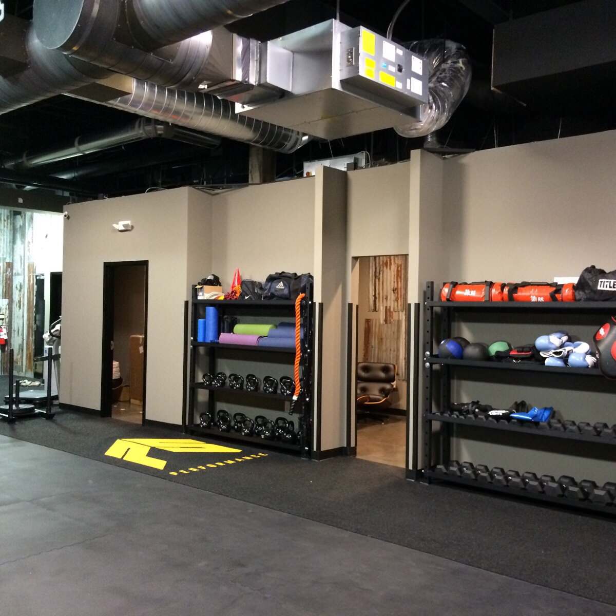 Recessed Equipment Space