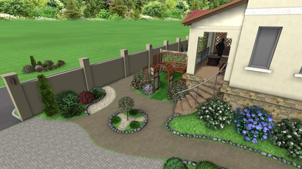 Приусадебная территория минигостинницы