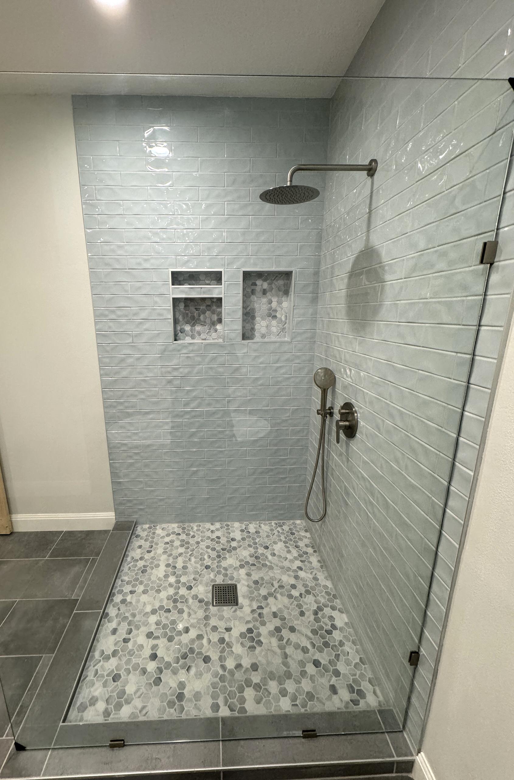 Contemporary Master Bathroom Remodeling in Houston, TX