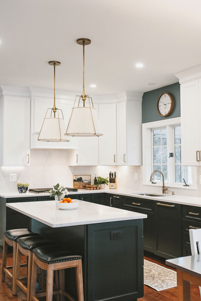 Inspiration for a transitional kitchen remodel in Baltimore