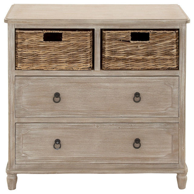 Wood Basket Dresser Modern Dressers By Brimfield May